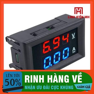 Đồng Hồ LED Đo Dòng Đo Áp 0 - 100V/10A