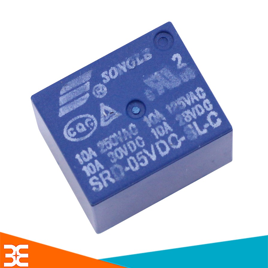 Bộ 3 Chiếc Relay Songle SRD 5P 10A - 5VDC