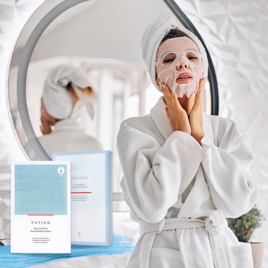 Mặt Nạ Cấp Ẩm FATION Easy Soluderm Waterfull Barrier Mask 25g