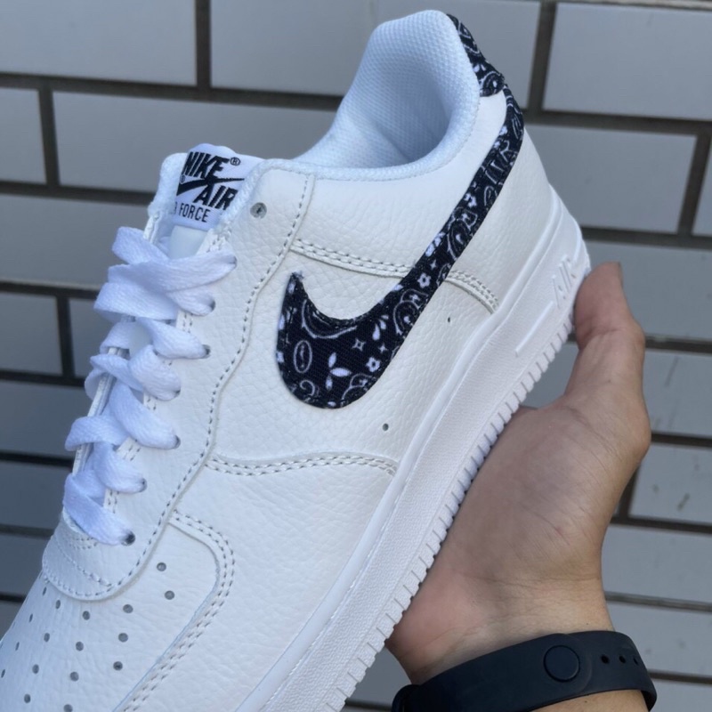 Giày af1 Paisley vạch đen nam nữ