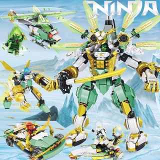 ℡﹍Tương thích với Đồ chơi LEGO lắp ráp Robot Titan Mech của LEGO Ninjago Lloyd s