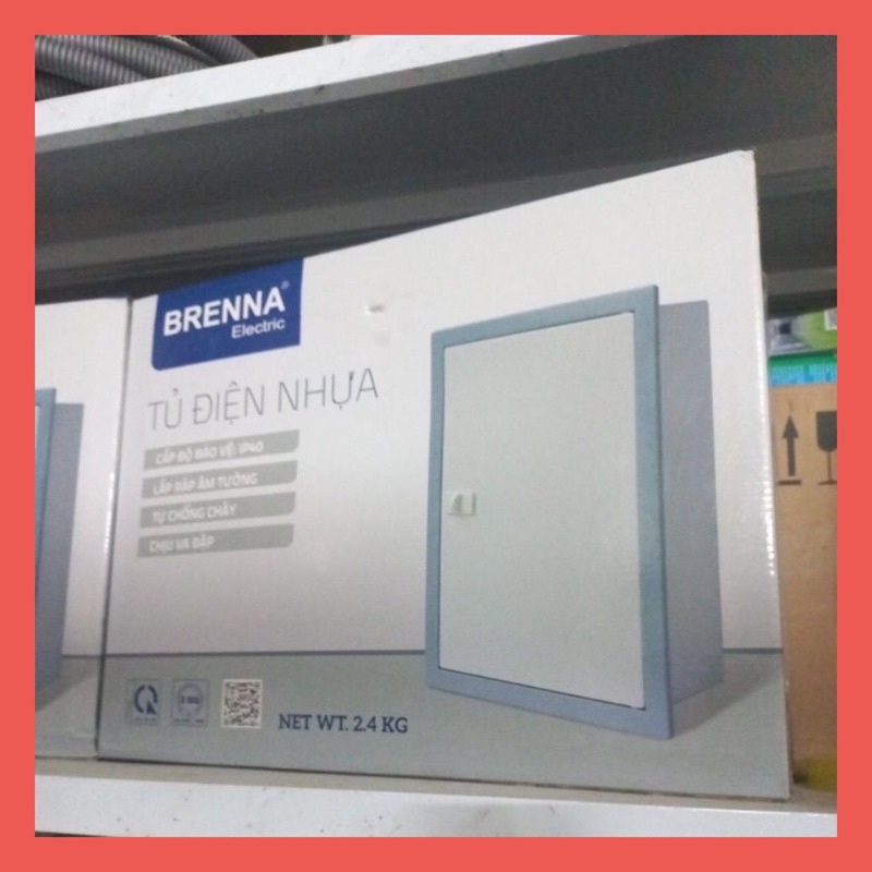 Tủ điện nhựa abs,tủ chứa cầu dao tổng kích thước 40cm*30cm*11cm