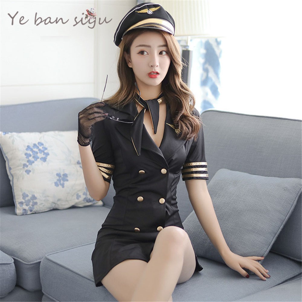 [ Video + Hình Thật ] Váy Ngủ Cosplay Nữ Cảnh Sát Dễ Thương | BigBuy360 - bigbuy360.vn