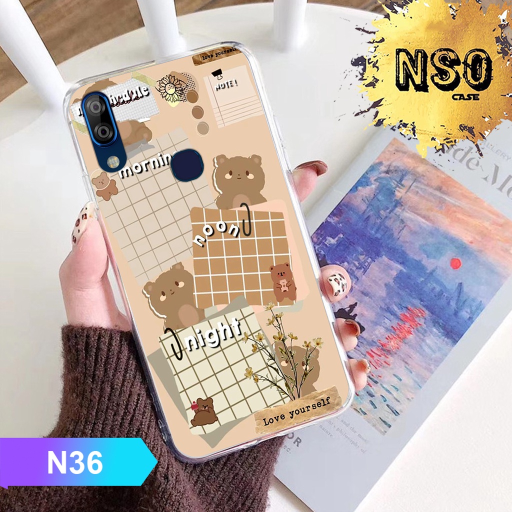 [FREESHIP] Ốp Lưng Vsmart Active 3 - Vsmart Active 1 - Vsmart Active 1 plus In hình họa tiết gấu đáng yêu