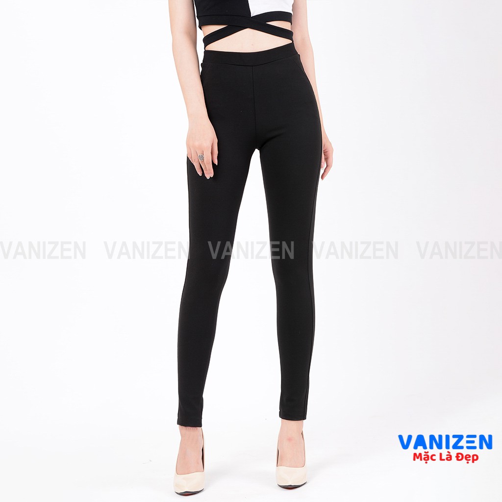 Quần legging nâng mông nữ đẹp lưng cao cạp cao hàng hiệu cao cấp mã 060 VANIZEN