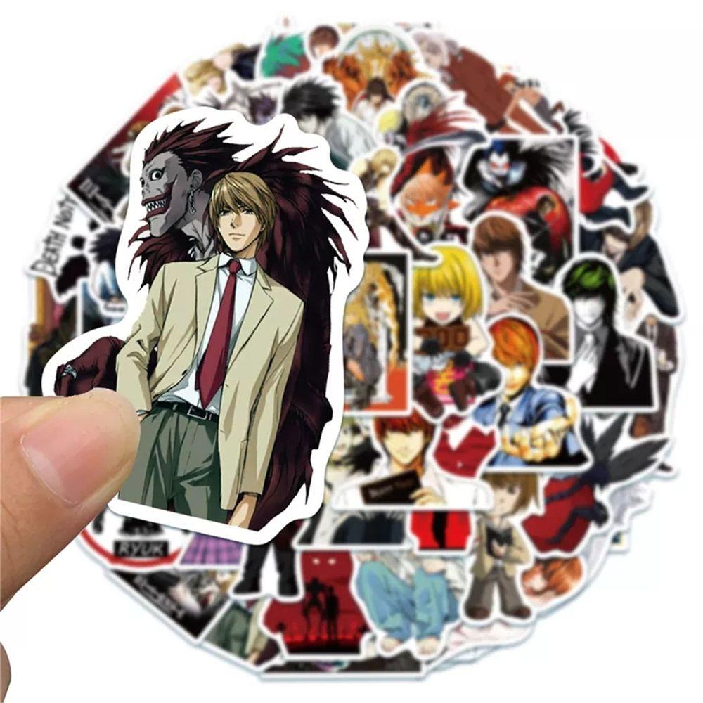 PEWANY Sticker Anime DEATH NOTE Chống Thấm Nước Đa Năng Dán Trang Trí Xe Hơi / Ván Trượt / Laptop
