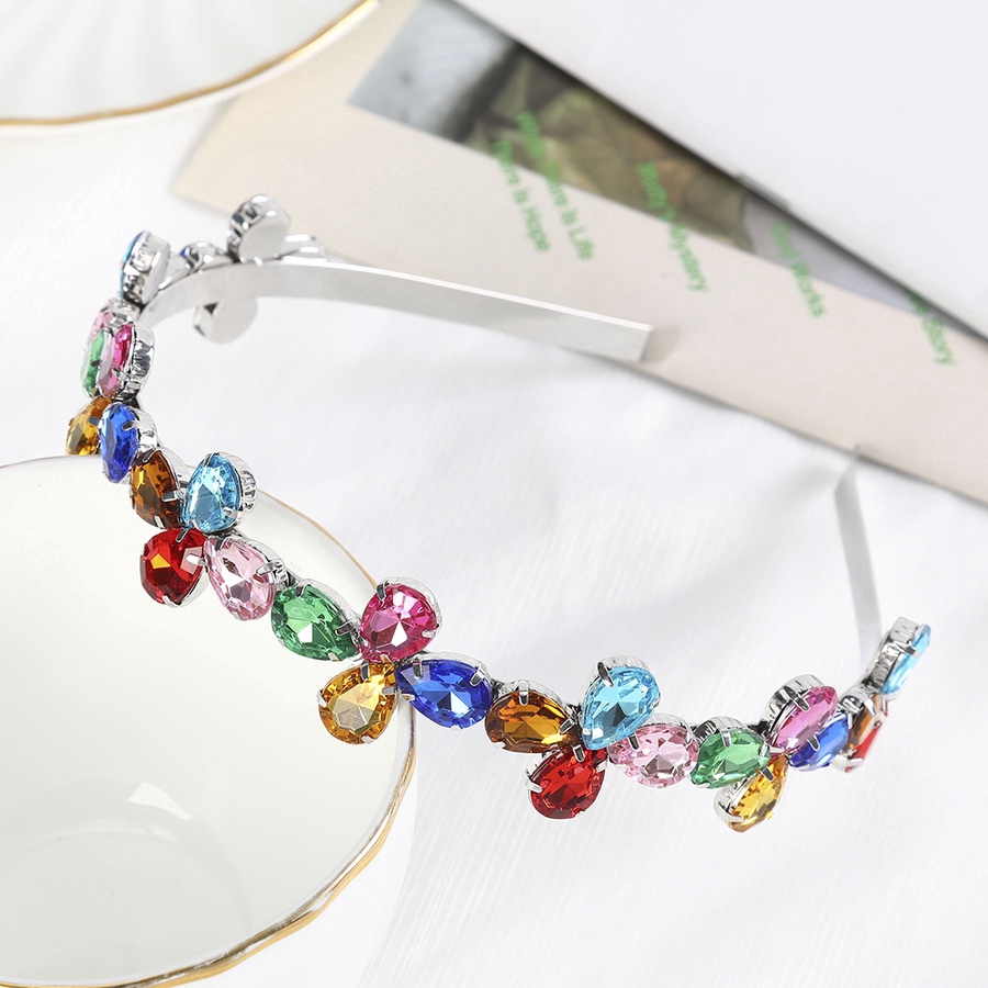 Băng Đô Cài Tóc Đính Đá Và Ngọc Trai Nhân Tạo Xinh Xắn Cho Nữ