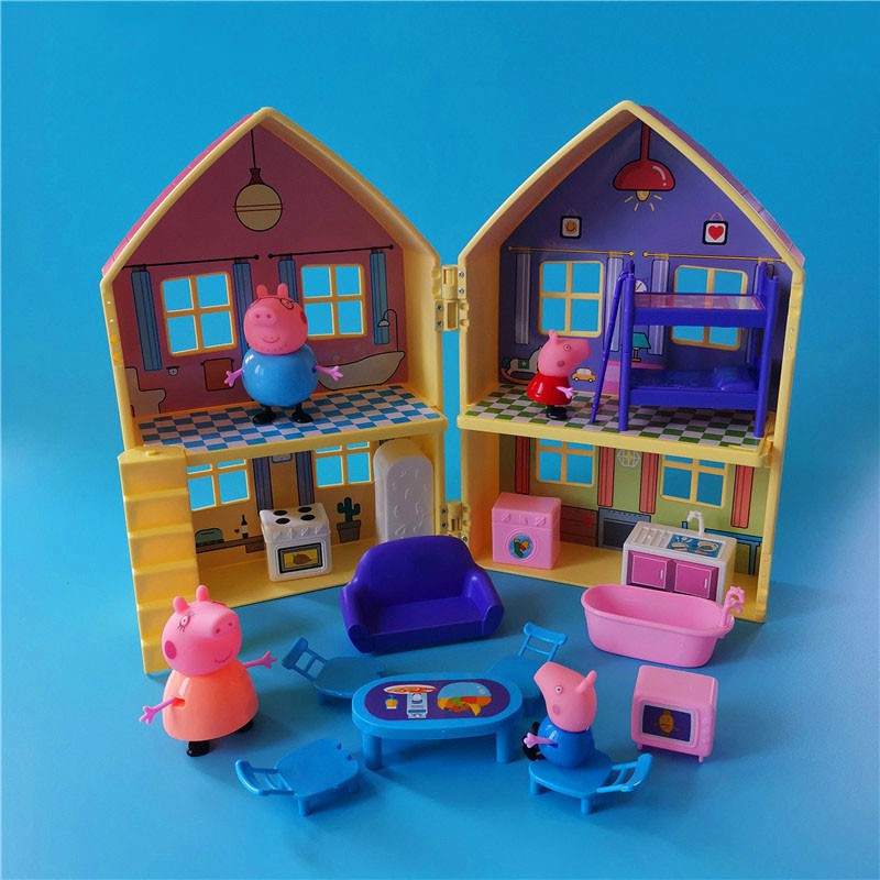 [Mã LIFETOYS1 giảm 30K đơn 99K] Đồ Chơi Mô Hình Gia Đình Heo Peppa Dễ Thương