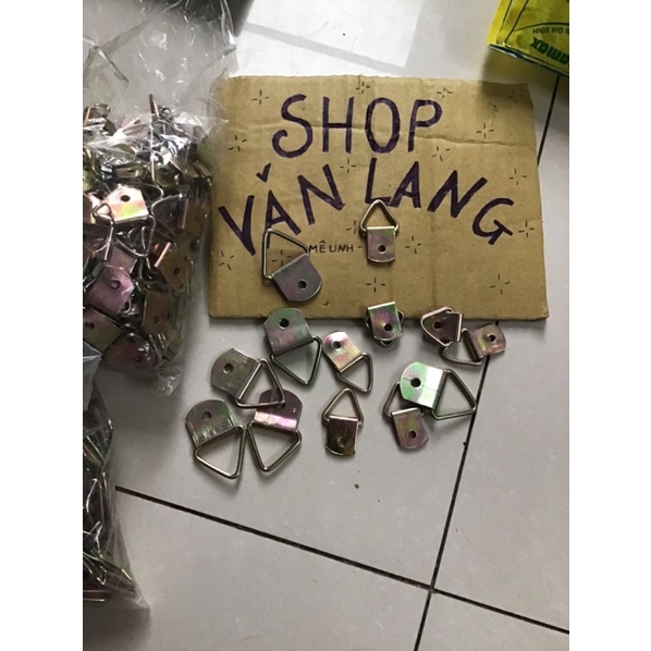 Khuy ảnh, khuy tam giác, móc treo tranh tam giác đủ cỡ