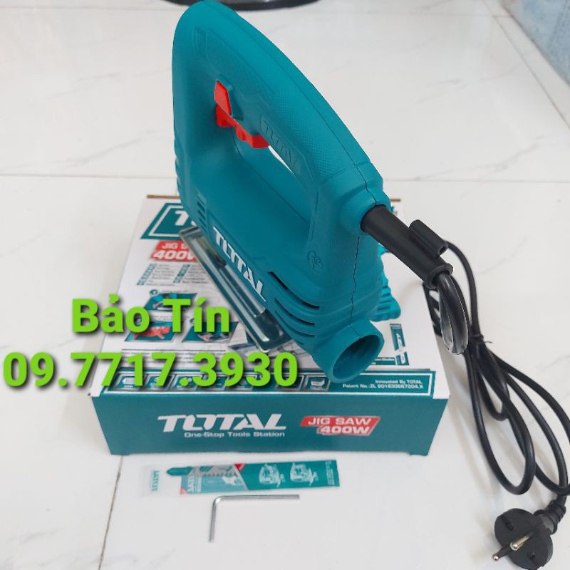 MÁY CƯA LỌNG 400W TOTAL TS2045565  MÁY CƯA LỌNG GỖ, SẮT CẦM TAY MINI