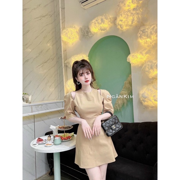 ĐẦM NỮ KHOÉT VAI THỜI TRANG HÈ