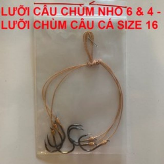 CHÙM NHO 4 LƯỠI VÀ 6 LƯỠI