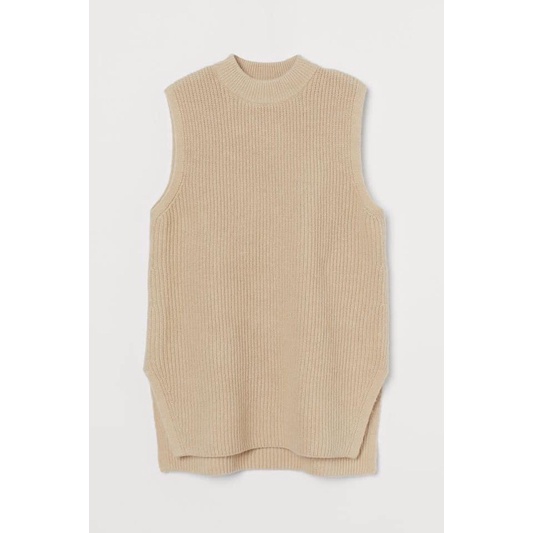 Áo len gile KEM NUDE nữ | BigBuy360 - bigbuy360.vn