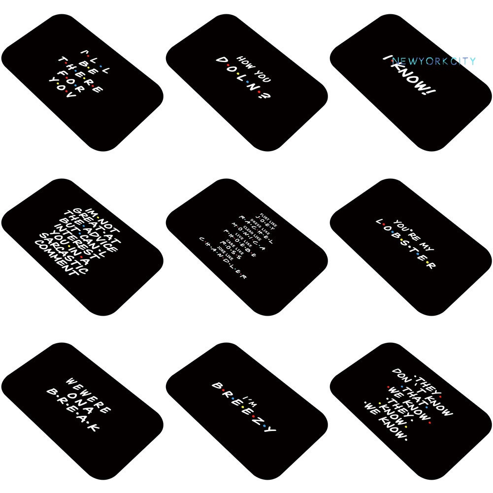 Thảm lót cửa chùi chân Chống Trượt Thấm Hút Tốt In Chữ NY-40x60cm