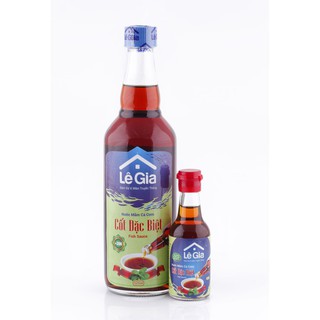 Nước mắm cốt cá cơm nguyên chất 525ml - Lê gia