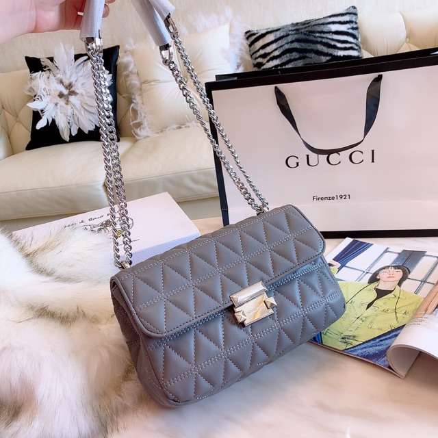 ✨Túi Michael Kors size 24 da bò thật fullbox bill