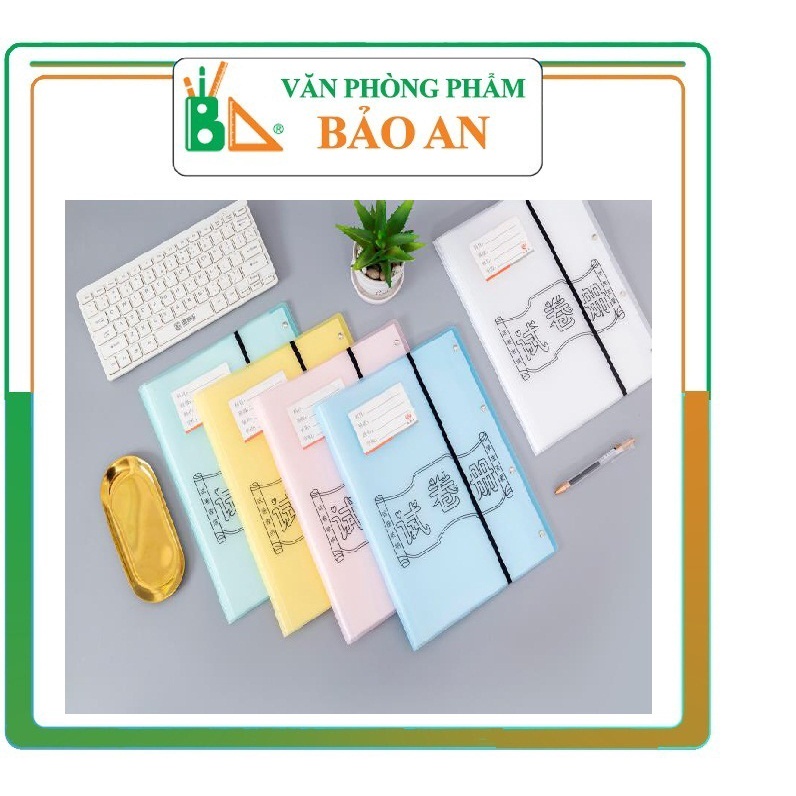 File 20 Lá Khổ A3 HQ4820 - Bìa Lá A3 Lá Đựng Tài Liệu - Bìa Lá Cao Cấp Cho Văn Phòng  - Gia Nguyễn