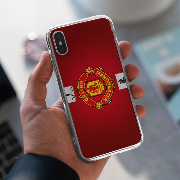 Ốp lưng Manchester United quỷ đỏ cho Iphone 5 6 7 8 Plus 11 12 Pro Max X Xr MAN20210050