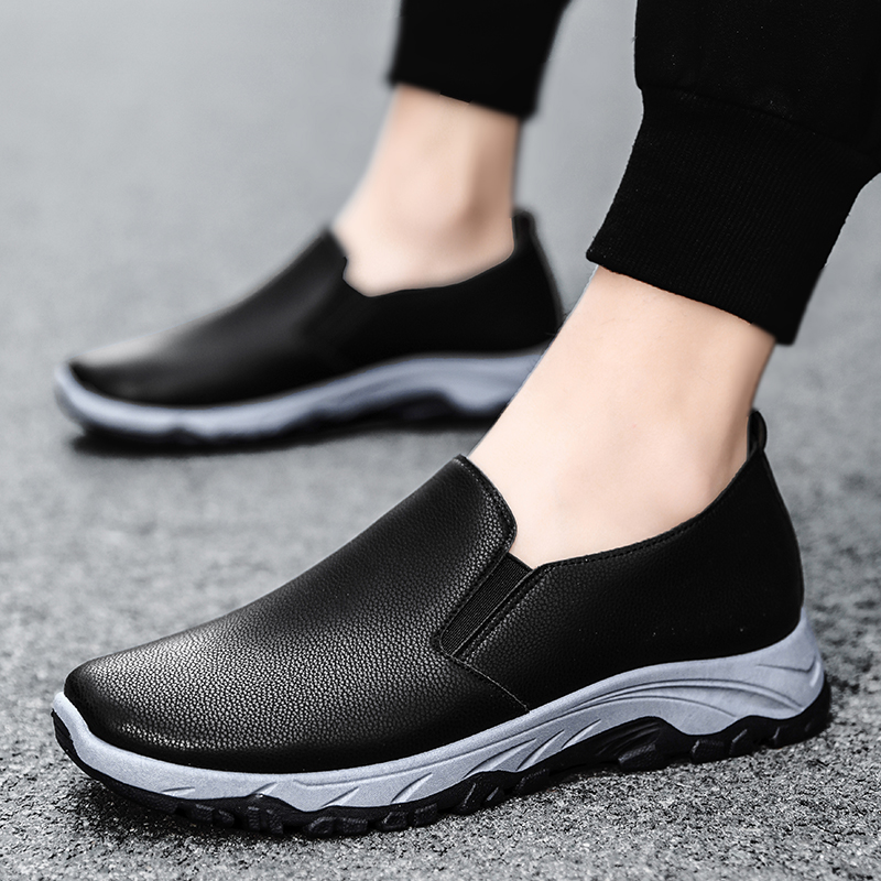 Giày Thể Thao Đi Phượt YOZOH Size 39-44 Màu Đen Cho Nam