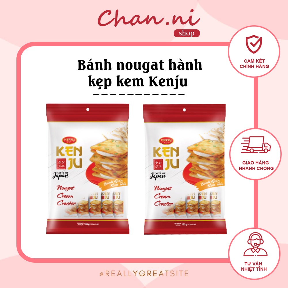 Bánh hành kẹp kem Kenju