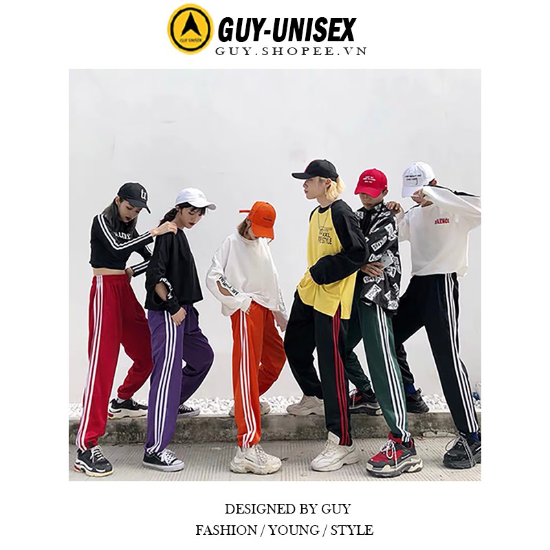Quần line sọc thể thao nhiều màu Unisex | BigBuy360 - bigbuy360.vn