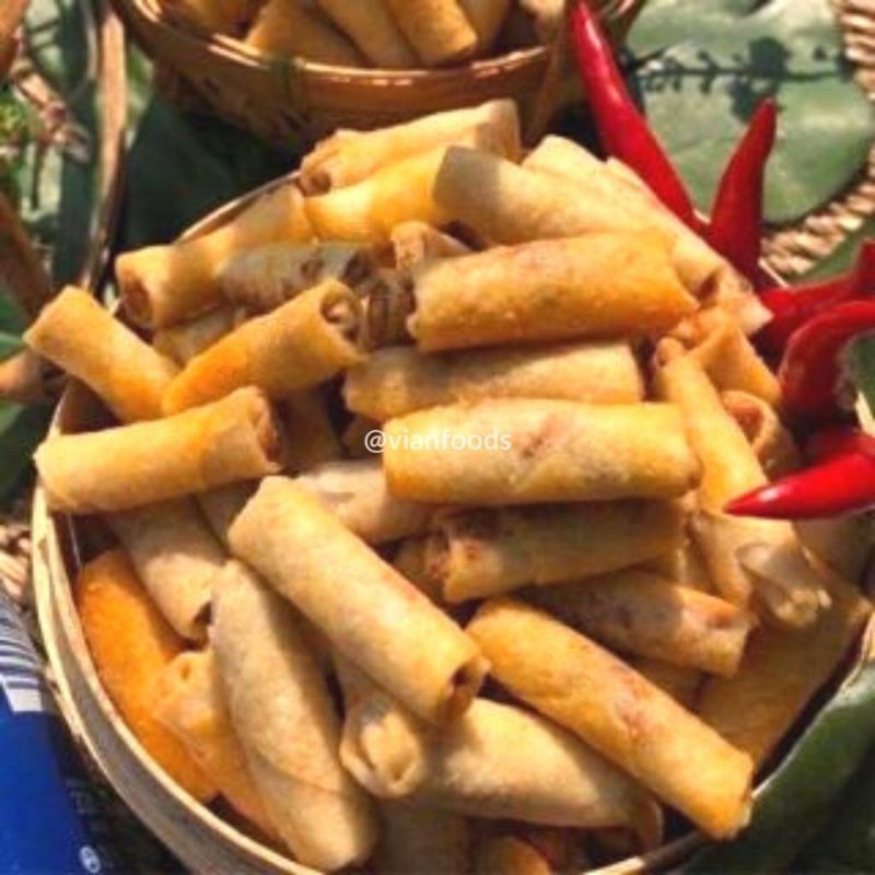 hủ pet-250gr chả giò mini giòn rụm