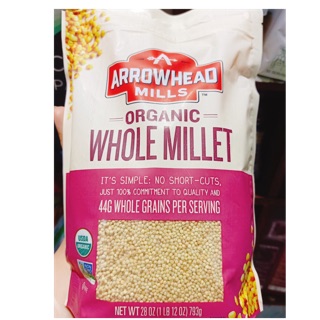 Hạt kê hữu cơ arowhead mills 793g