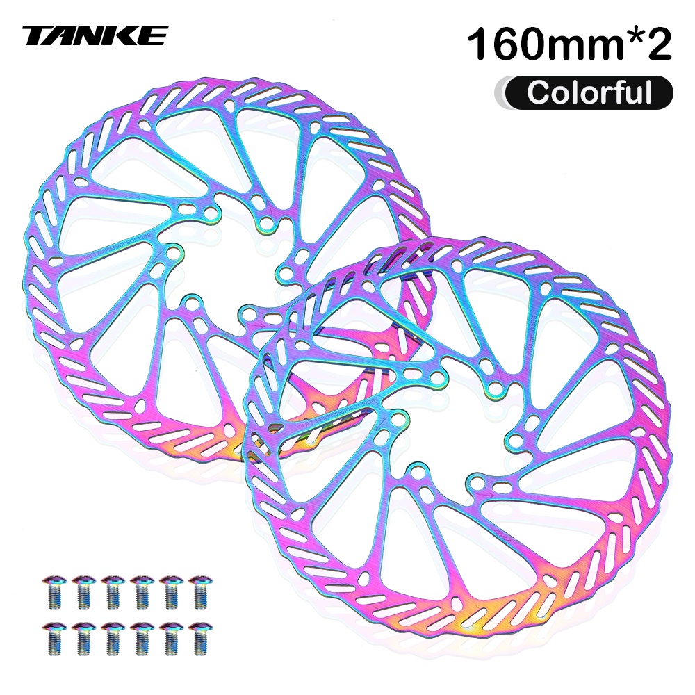 TANKE Đĩa phanh xe đạp leo núi 160mm chuyên dụng