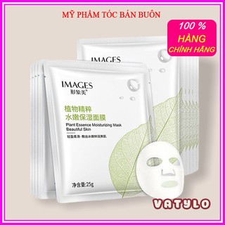 Mặt nạ lá cây hoa trà Images Plant Essence Moisturizing Mask dưỡng ẩm chuyên sâu dịu nhẹ làn da CS62