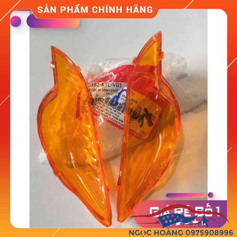 ( HÀNG ZIN ) nắp xin nhan trước wave Rs wave A. wave 50cc ,wave cá Chính hãng Honda màu cam