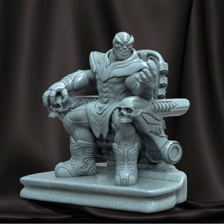 File in 3D Thanos on Throne Statue