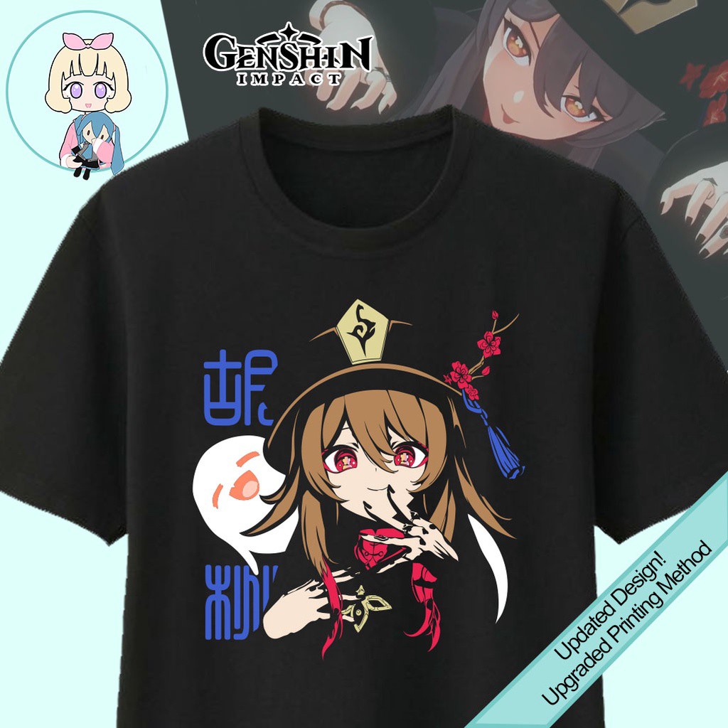 Áo Genshin🔥 BST Áo Phông in hình Game Genshin Impact mẫu mới cực chât