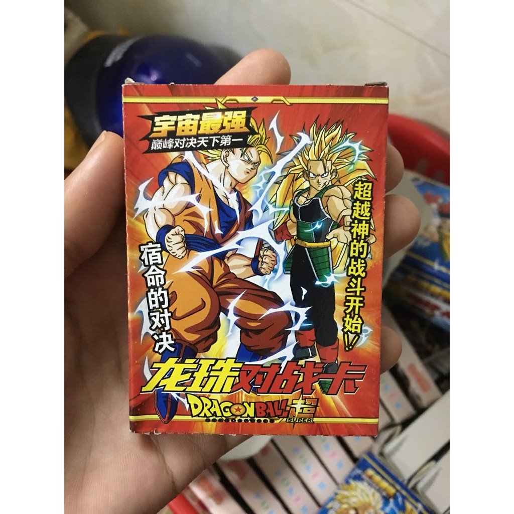 thẻ bài 7 Viên ngọc rồng siêu cấp DRAGON BALL ( hộp 18 lá )