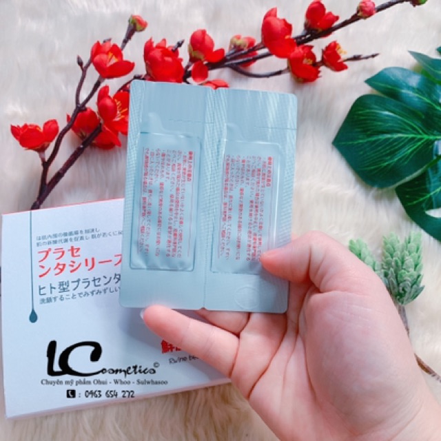 Bột ủ trắng da 🌹Chính hãng 100%🌹 nhau thai cừu Nhật Bản gói 10g | BigBuy360 - bigbuy360.vn