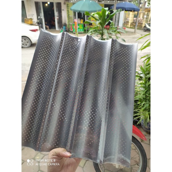 Khuôn sóng bánh mì baguette các size chống dính