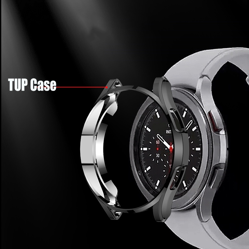 SAMSUNG Dây Đeo Bằng Thép Không Gỉ 46mm 42mm / Galaxy Watch 4 44mm 40mm Kèm Ốp Bảo Vệ