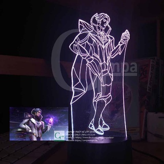 [ĐÈN NGỦ GAME LED 3D CỰC ĐẸP] Đèn Ngủ Liên Quân Mobile Florentino Giám Sát Tinh Hệ Type 01 GLQM0502 16 MÀU TÙY CHỈNH