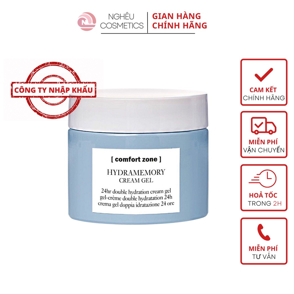 Kem Dưỡng Cho Da Dầu Comforzone Gel Cấp Nước Phục Hồi Trẻ Hóa Da 60ml
