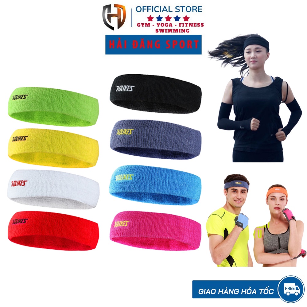 Băng Đô Trán Chắn Mồ Hôi Chơi Thể Thao Chính Hãng Aolikes