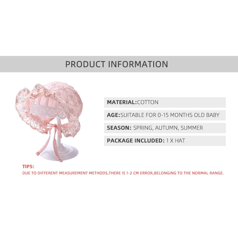 Mũ Beanie Đính Hoa Thời Trang Xuân Hè Dùng Làm Đạo Cụ Chụp Hình Cho Bé Gái