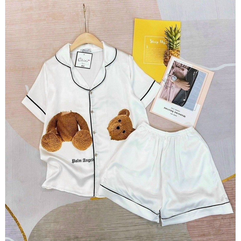 Pijama gấu Teddy đùi