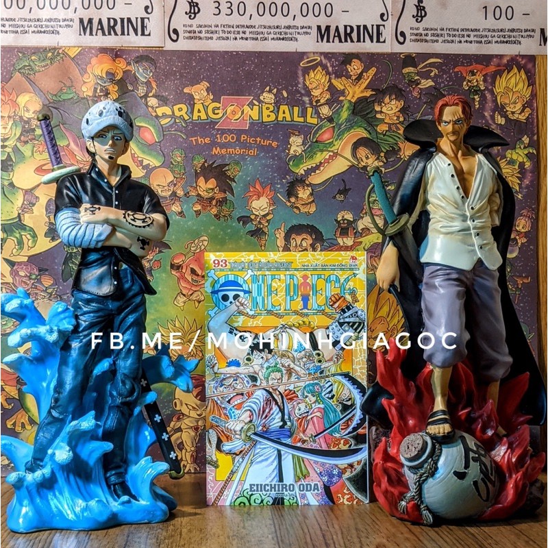 (SẵnVN) Mô hình Sanji , Law , Shanks , Zoro , Luffy , Ace resin tư thế đứng cao cấp