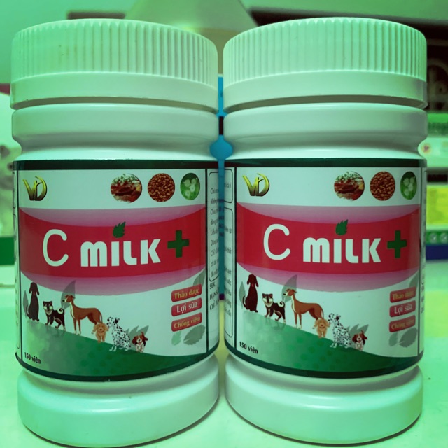 C-MILK + tăng sữa cho chó mẹ cực nhanh và an toàn