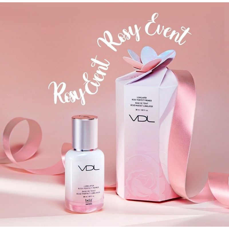 🌸KEM LÓT NGỌC TRAI VDL LUMILAYER ROSY PERFECT PRIMER 30ML