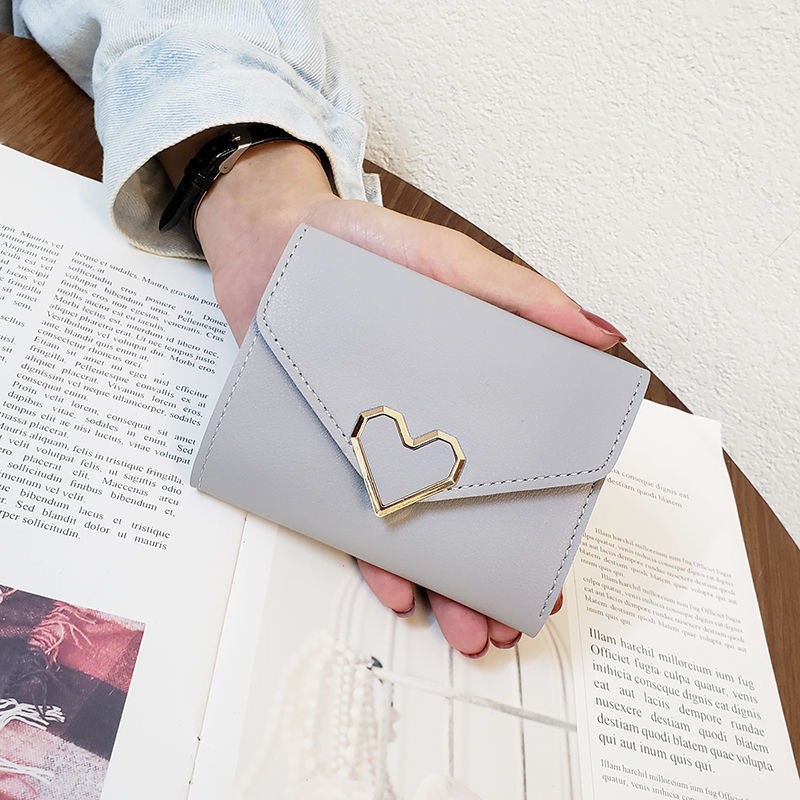 Ví nữ đựng tiền nhiều ngăn 132 chất da retro phong cách thanh lịch