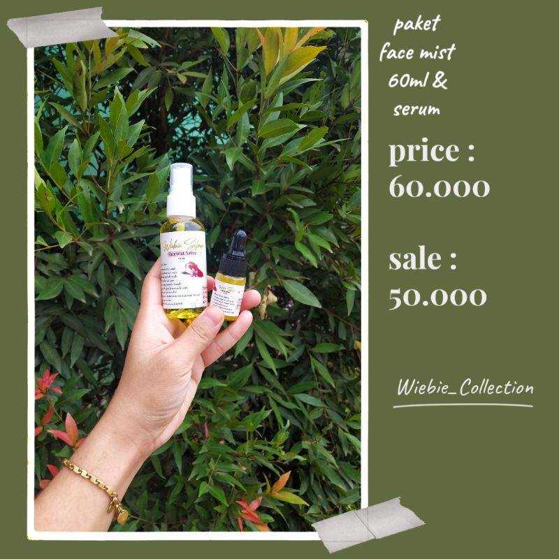 (Hàng Mới Về) Tinh Chất Dưỡng Da Mặt Safron 60ml & 10ml Safron