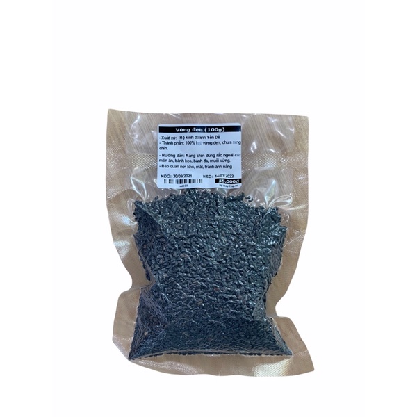 Vừng đen/ hạt sống (100g)