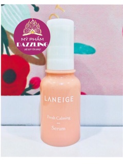 Combo 5 chai serum laneige fresh calming 9ml