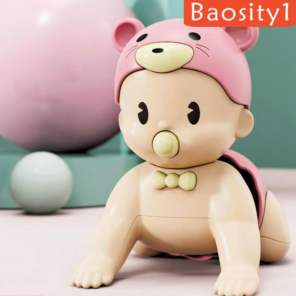 【Hàng sẵn sàng】Đồ Chơi Búp Bê Tập Bò Dễ Thương Dành Cho Bé