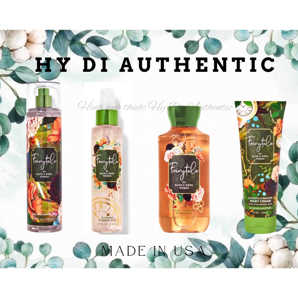 FULL SIZE FAIRYTALE -Xịt Thơm Toàn Thân Body Mist Bath & Body Works Usa